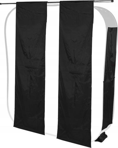 Set shaper Manfrotto HiLite, për softbox 6 x 7ft, 3 shapers 3 masks, i zi