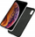 Kapak silikoni Mercury Goospery për iPhone 11 Pro, mikrofiber mrena, i zi