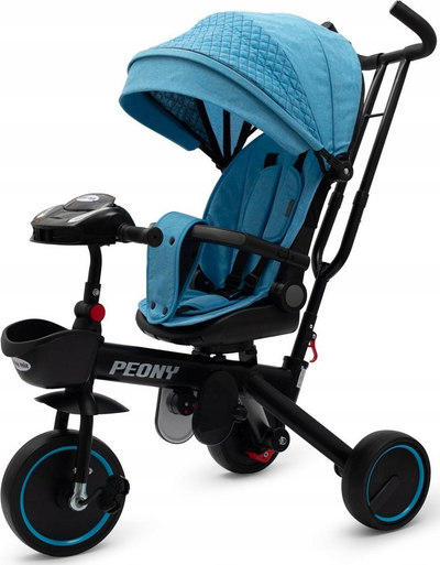 Ullejë makine për kalamaj Baby Mix Peony EVA, e zezë, blu