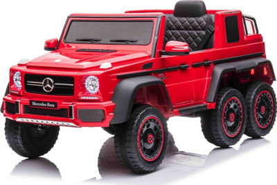 Makina elektrike për kalamaj Mercedes G63 AMG 6x6, 12V, me pult, e kuqe