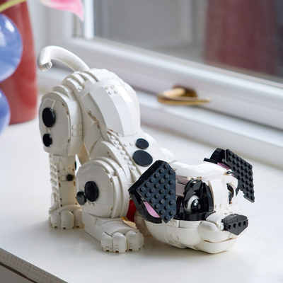 Set LEGO Disney 101 Dalmatians Puppy, model dekorativ, multikolor