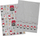 Peshqirë kuzhine Boltze MONTI, set 2 copë, 50 x 70 cm, motiv Krishtlindjesh, gri shumëngjyrëshe