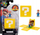 Figurë lodër Nintendo The Super Mario Bros Movie, 1.25\", me Question Block, shumëngjyrëshe
