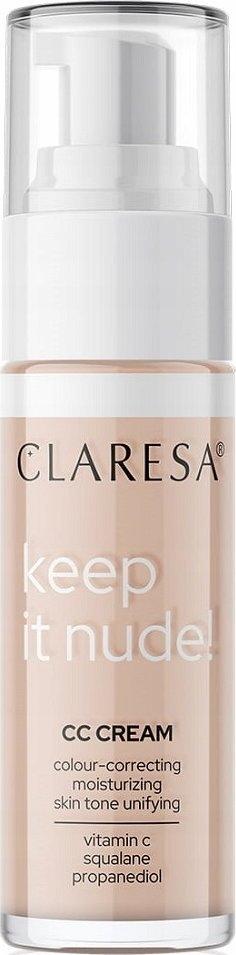 Krem CC për fytyrë Claresa Keep It Nude 103 Cool Medium, 33g