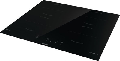 Pllakë induksioni Gorenje GI 6401 BSCE, 4 zona gatimi, me PowerBoost, e zezë