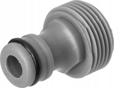 Adapter uji pa markë 3/4", universal, plastik, gri