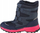 Çizme dimri për kalamaj Kappa Tex T 260903T-6722, që s’i zë uji, me shirit Velcro, navy me rozë, nr 40
