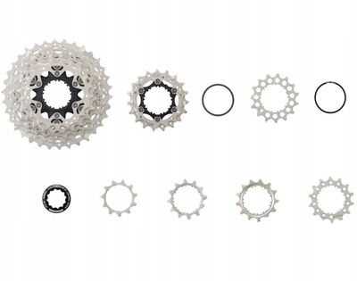 Kasetë Shimano Ultegra CS R8101, 12 shpejtësi, 11‑34T, ngjyrë argjendtë