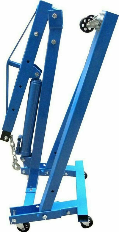 Винч за работа GEKO 2t, капацитет 2000kg, склоплив, сина боја