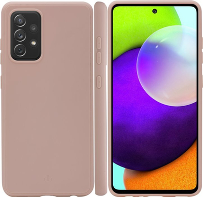 Mbrojtëse telefoni Dbramante1928 Greenland për Samsung Galaxy A52, plastike e ricikluar, rozë Pink Sand