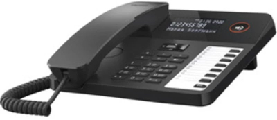 Фиксен телефон Gigaset Desk 600, екран, црн