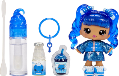 Kukull me gloss Yummiland Rory Blueberry, me erë boronice, blu