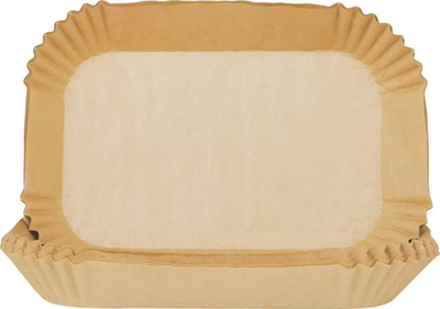 Letra pjekjeje për AirFryer Klausberg KB 7783, set 100 copë, 22x14 cm, bezhë