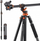 Tripod alumini K&amp;F Concept 90, 2.3m, kolonë horizontale, monopod që kthehet