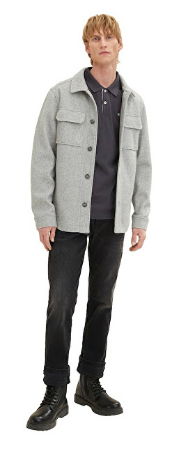 Maicë polo Tom Tailor regular fit, e hirtë