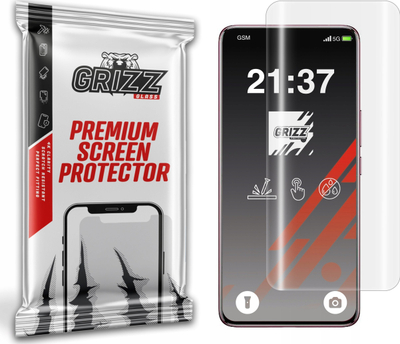 Folie mbrojtëse Hydrogel Grizz për Vivo V50, transparente, kundër gërvishtjeve
