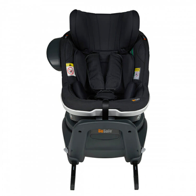 Ulëse auto BeSafe iZi Turn i-Size, rrotulluese 360°, ISOFIX, e zezë Black Cab