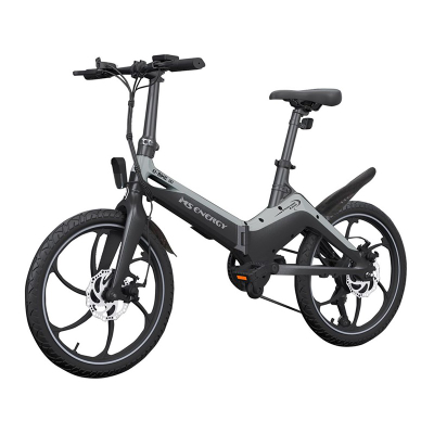 Biçikletë elektrike MS ENERGY e-bike i10, e zezë / hirtë