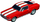 Set vetura Carrera Ford Mustang 67, pako me 4 copë, modele koleksionare, shumëngjyrëshe