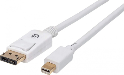 Kabllo Manhattan DisplayPort Mini - DisplayPort, 2m, e bardhë