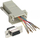 Përshtatës InLine Adapter 9 Pin Sub-D - 68889B, i argjendtë