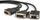 Kabllo StarTech DVI-I - D-Sub DVIVGAYMM6, 1.8 m, e zezë