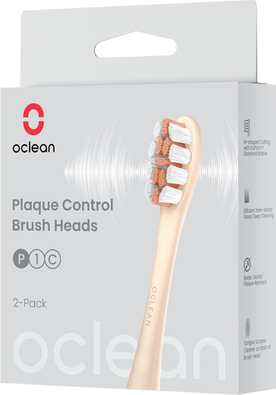 Koka rezervë Oclean Plaque Control Medium, 2 copë, ngjyrë flori