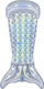 Dyshek noti Bestway Mermaid Tail, 193x101cm