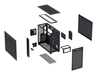 Kase kompjuteri Asus PRIME AP303 Mesh, Mid Tower, ATX, i zi