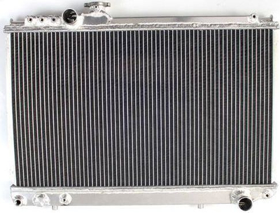 Radiator uji sportiv TurboWorks, Toyota Supra Soarer 3.0L MZ20 86-92, bërthamë 40mm, argjendtë