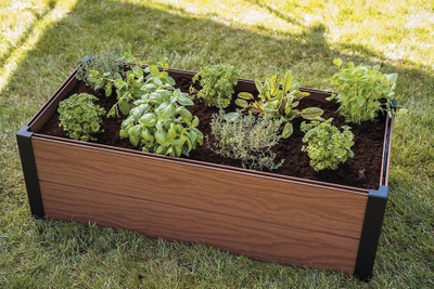 Vaske kopshti e ngritur Keter Raised Bed, 106 x 32 x 50 cm, kafe