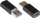 Adapter USB Alcasa USB-AD300, USB-A 3.0 në USB-C, i zi
