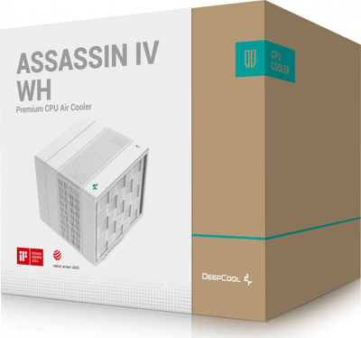 Ладилник за процесор Deepcool Assassin IV WH (R-ASN4-WHNNMT-G), 280W, бел.