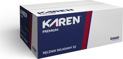Peshqir letre Karen ZZ Towel 92199Q, 2 shtresa, 3200 fleta, i bardhë