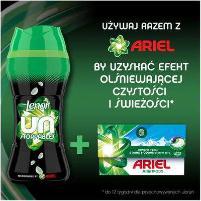 Kokrra me erë për rroba Lenor Unstoppables Ariel, 495g