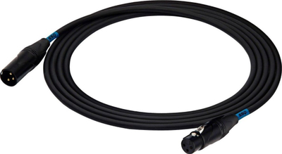 Kabllo audio Ssq XX4, XLR mashkull me XLR femër, 4 metra, e zezë