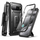 Mbrojtëse telefoni SUPCASE Unicorn Beetle Pro për Google Pixel 10 10 Pro, me këmbë mbajtëse, me klips brezi, e zezë