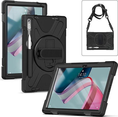 Kuti mbrojtëse AUSTIN Defender Case për Lenovo, material i fortë, dizajn i qëndrueshëm, e zezë