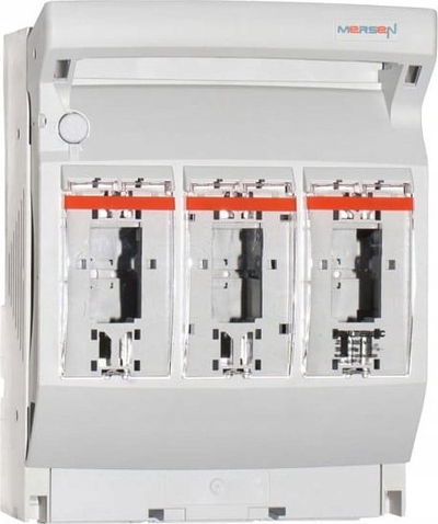 Çelës sigurie Mersen MULTIBLOCK NH1, 3P, 250A, IP20, i bardhë