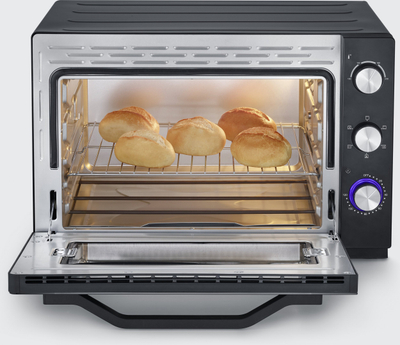Mini furrë Severin TO 2073, 60 litra, 2200 W, e zezë