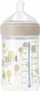 Biberon NUK For Nature, 260ml, sensor temperature, gri