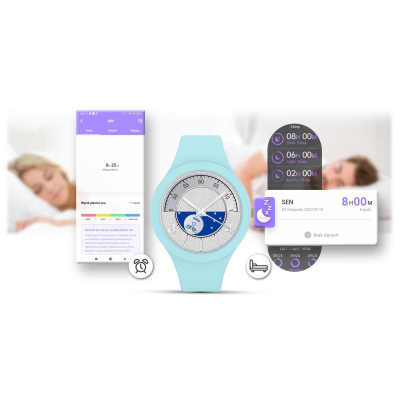 Ora inteligjente Gravity GT14-4, 1.2" TFT, Bluetooth 5.2, blu