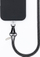 Varëse telefoni Crong Phone Crossbody Midnight Link, me zinxhir hallkash, e zezë