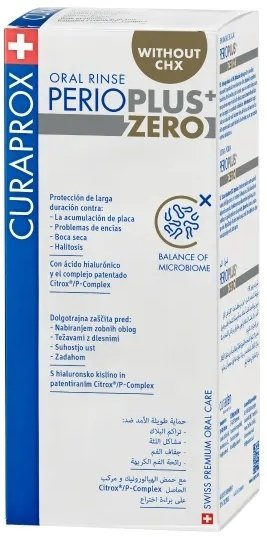 Shpëlarës goje Curaprox Perio Plus Zero, pa alkool, 200 ml