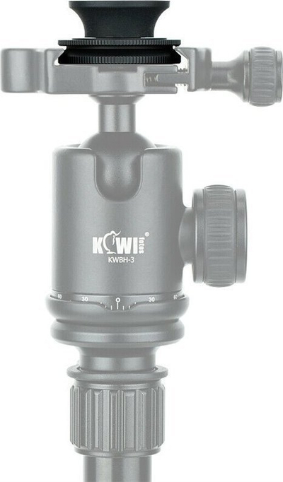 Bazë për top kristali JJC KB-S, montim 1/4", Arca Swiss, e zezë