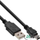 Kabllo USB InLine 33107S, USB-A me miniUSB, 1 m, USB 2.0, e zezë