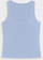 Bluzë pa mëngë 4F 4FWSS24TSLEF041, slim fit, për femra, e kaltër e hapur