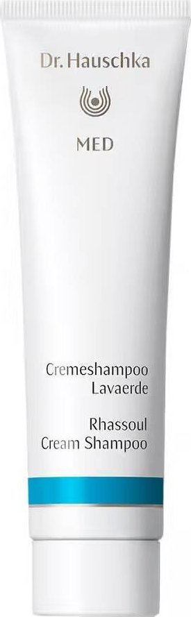 Shampó kremoze Dr. Hauschka Med Rhassoul, për lëkurë koke të thatë, 150 ml