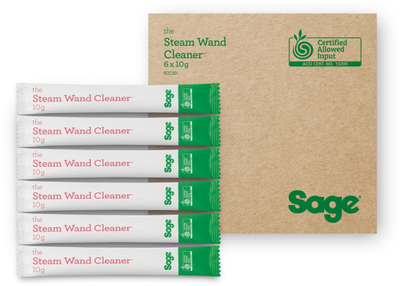Сет средство за чистење за парна млазница Sage SCC301NEU0ZEU1, 6x10g, прав, бел
