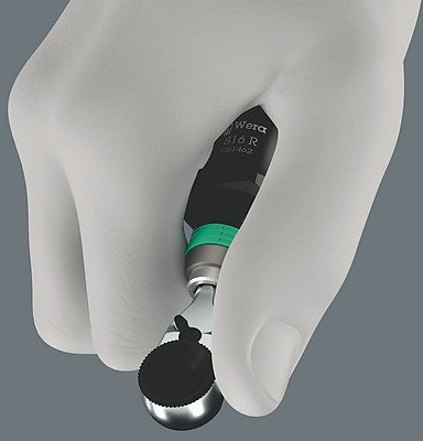 Çelës racë mini Wera Zyklop 8011, 1/4", metalik